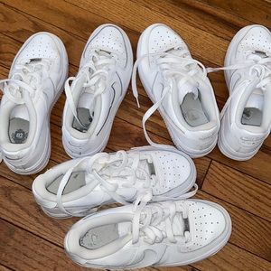 Air forces only wore about 4 times each